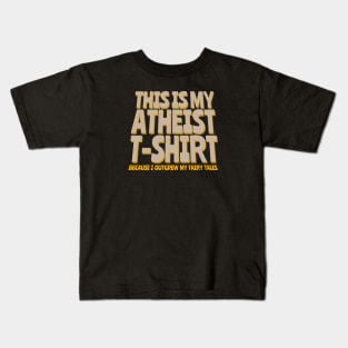 This is my Atheist T-Shirt Kids T-Shirt